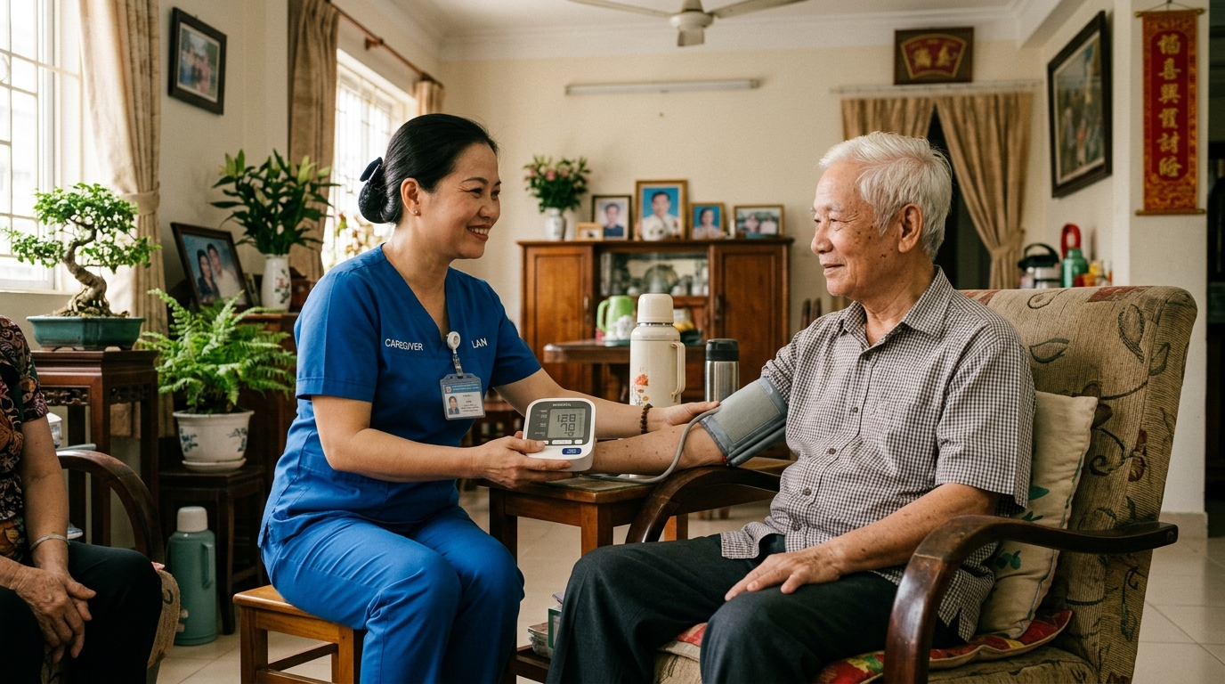 Theo dõi sức khỏe và cập nhật nhật ký an toàn cho người cao tuổi Việt Nam